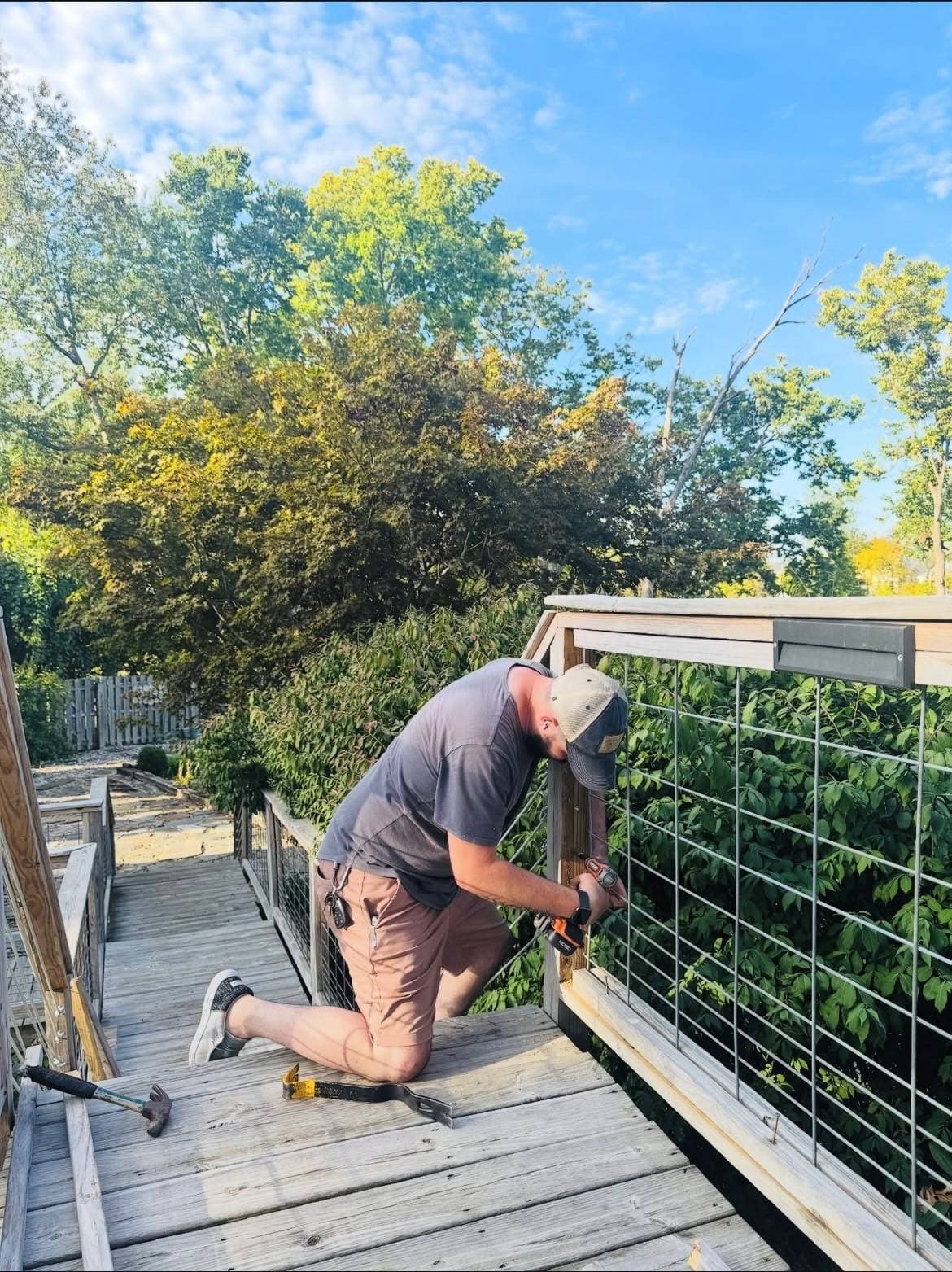 Tyler, owner of Ruff Hands Handyman